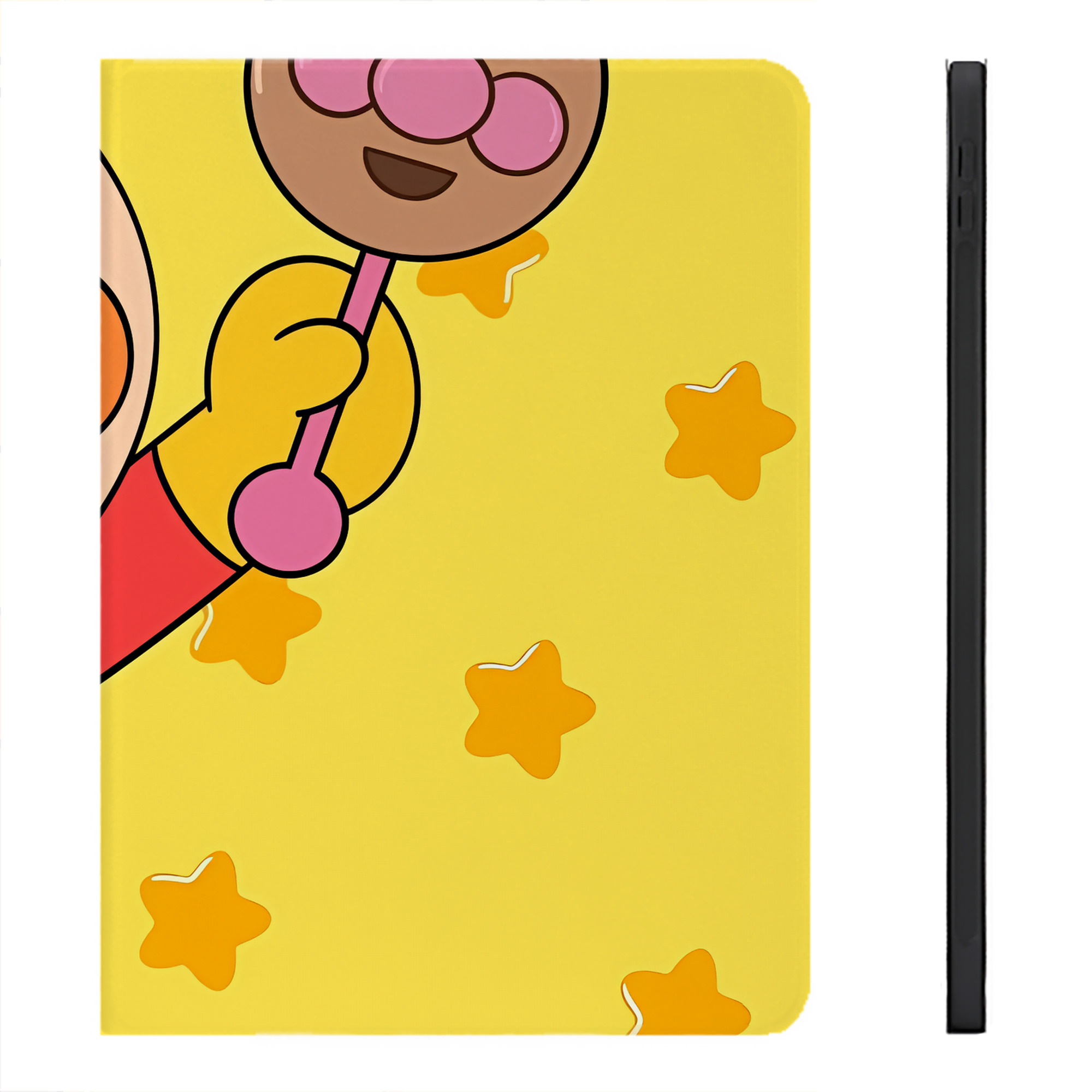 （画像用） アンパンマン Anpanman IPadケース ペンホルダー付き ブックスタイルデザイン